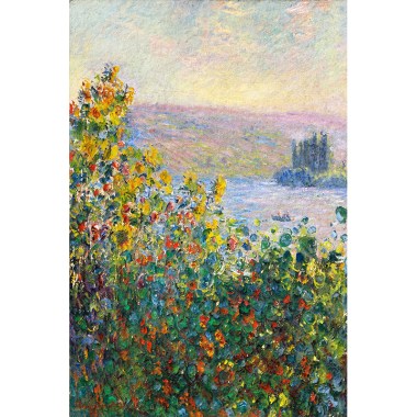 Monet, Claude; Flower Beds at Vétheuil